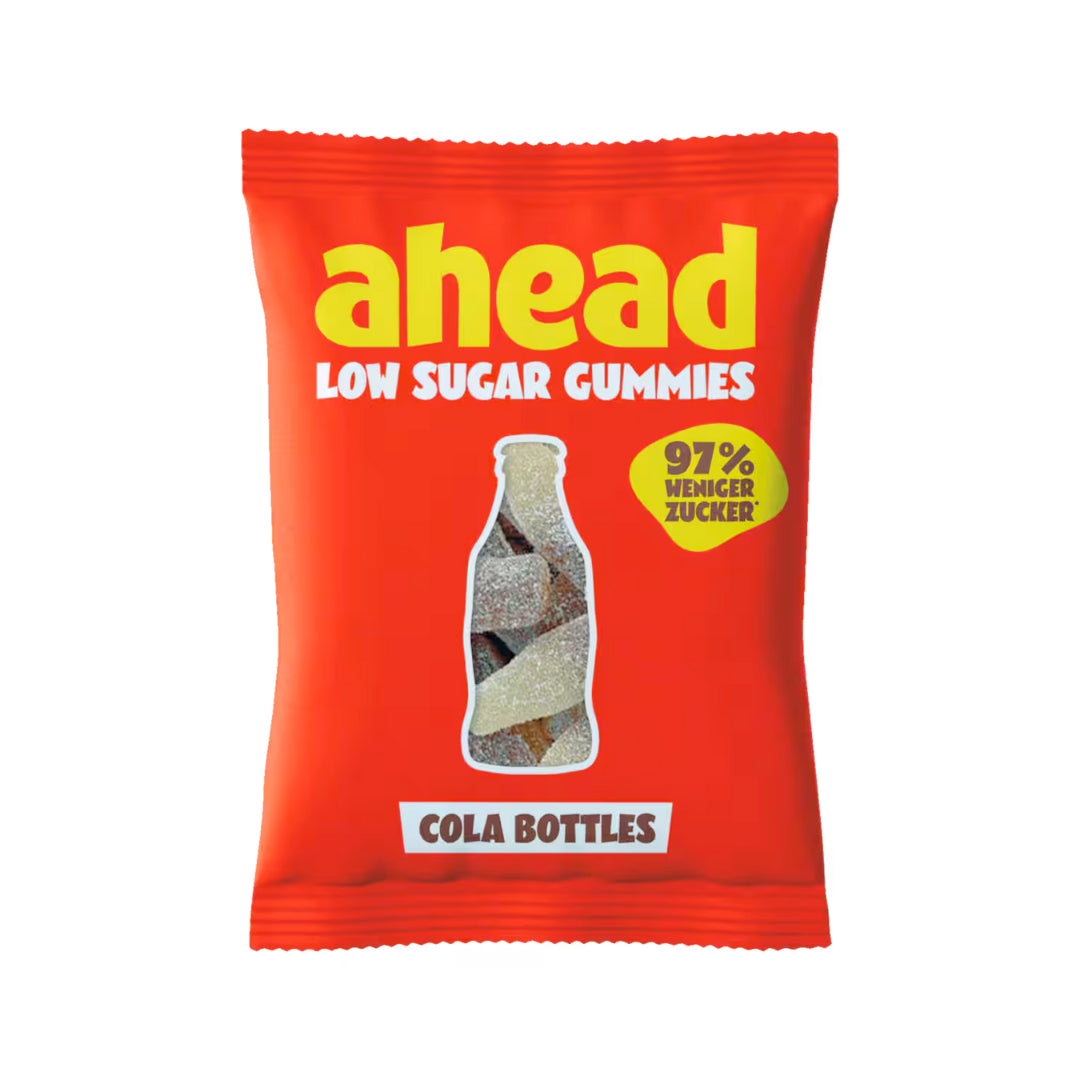 Ahead Cola Bottles Gummies Low Sugar 50g