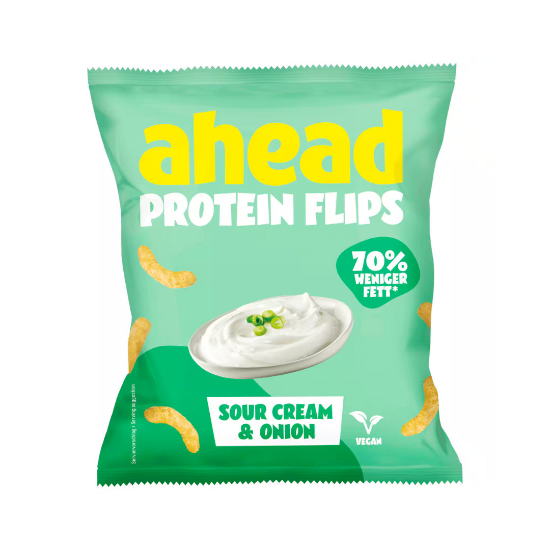 Ahead Protein Flips Sour Cream 50g