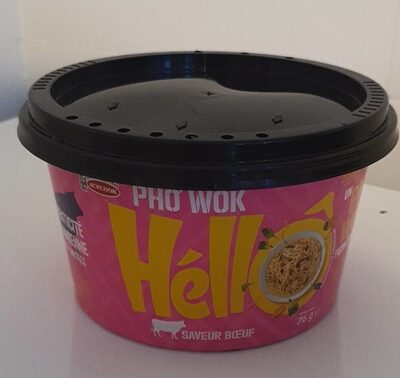 Hello Pho Wok Rindfleischgeschmack 76g