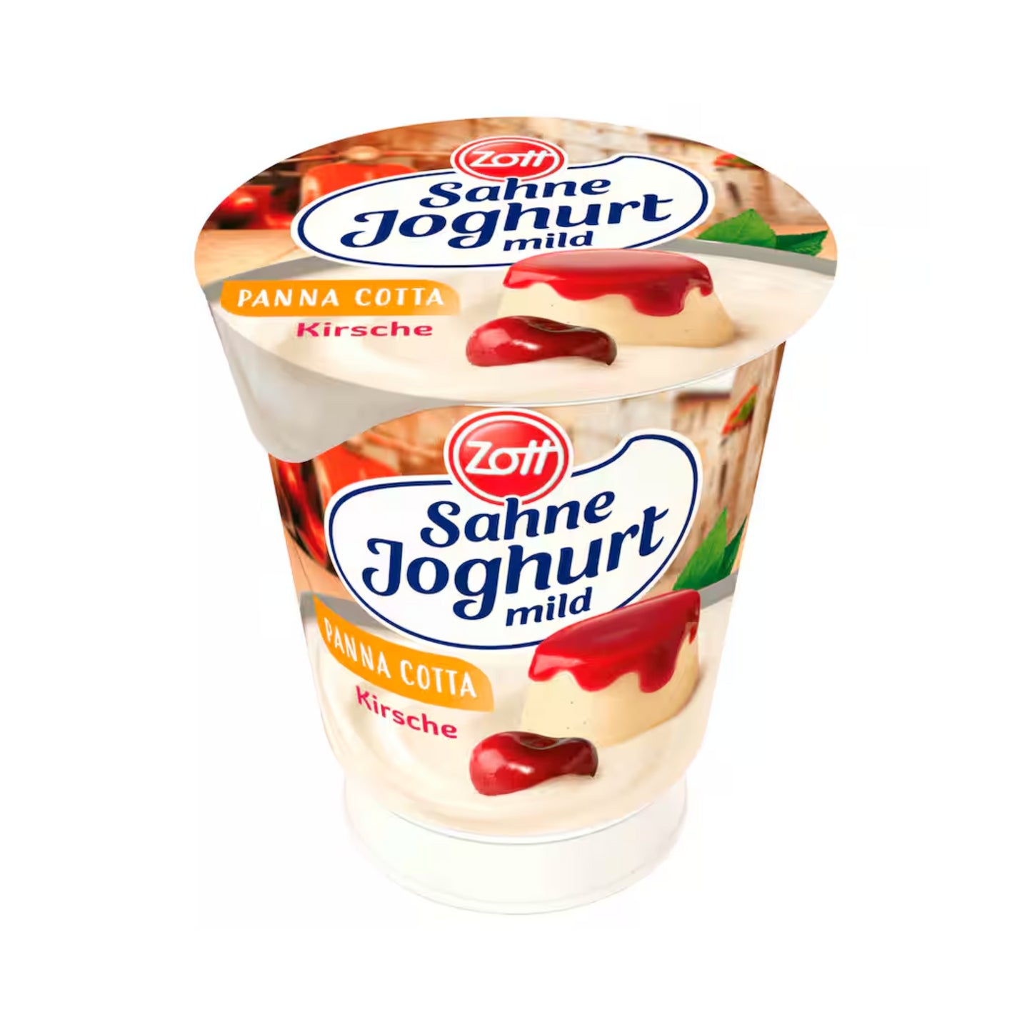Zott Sahnejoghurt Kirsch Panna Cotta 140g