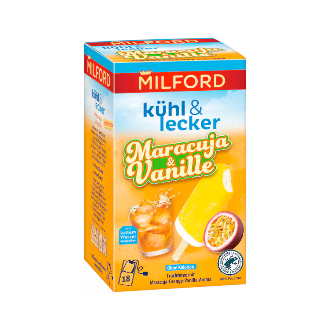 Milford kühl & lecker Maracuja-Vanille 18ST 40,5g