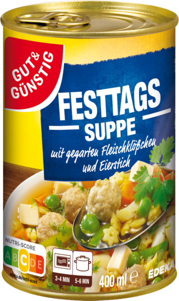 GUT&GÜNSTIG Festtagssuppe 400ml