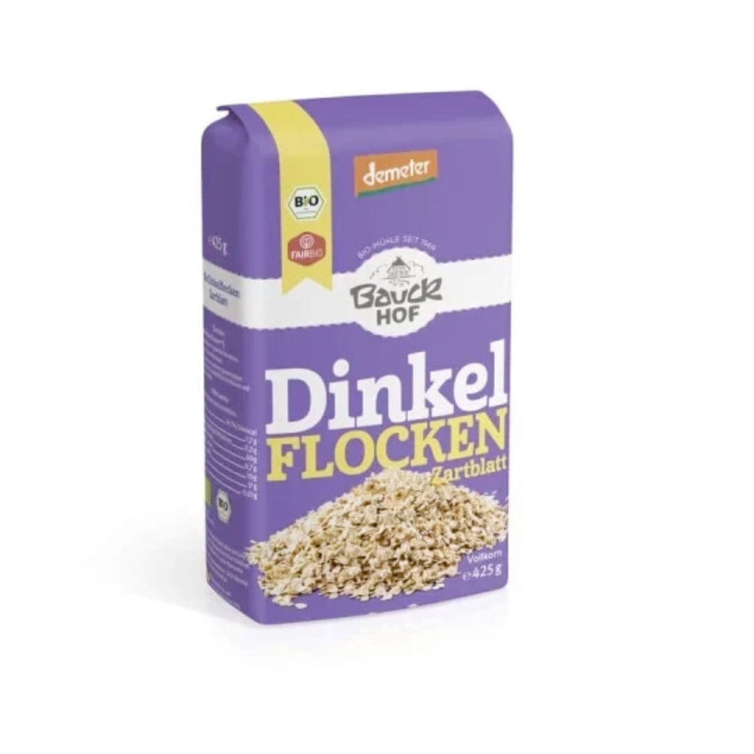 Demeter Bauck Mühle Dinkelflocken Zartblatt 425g