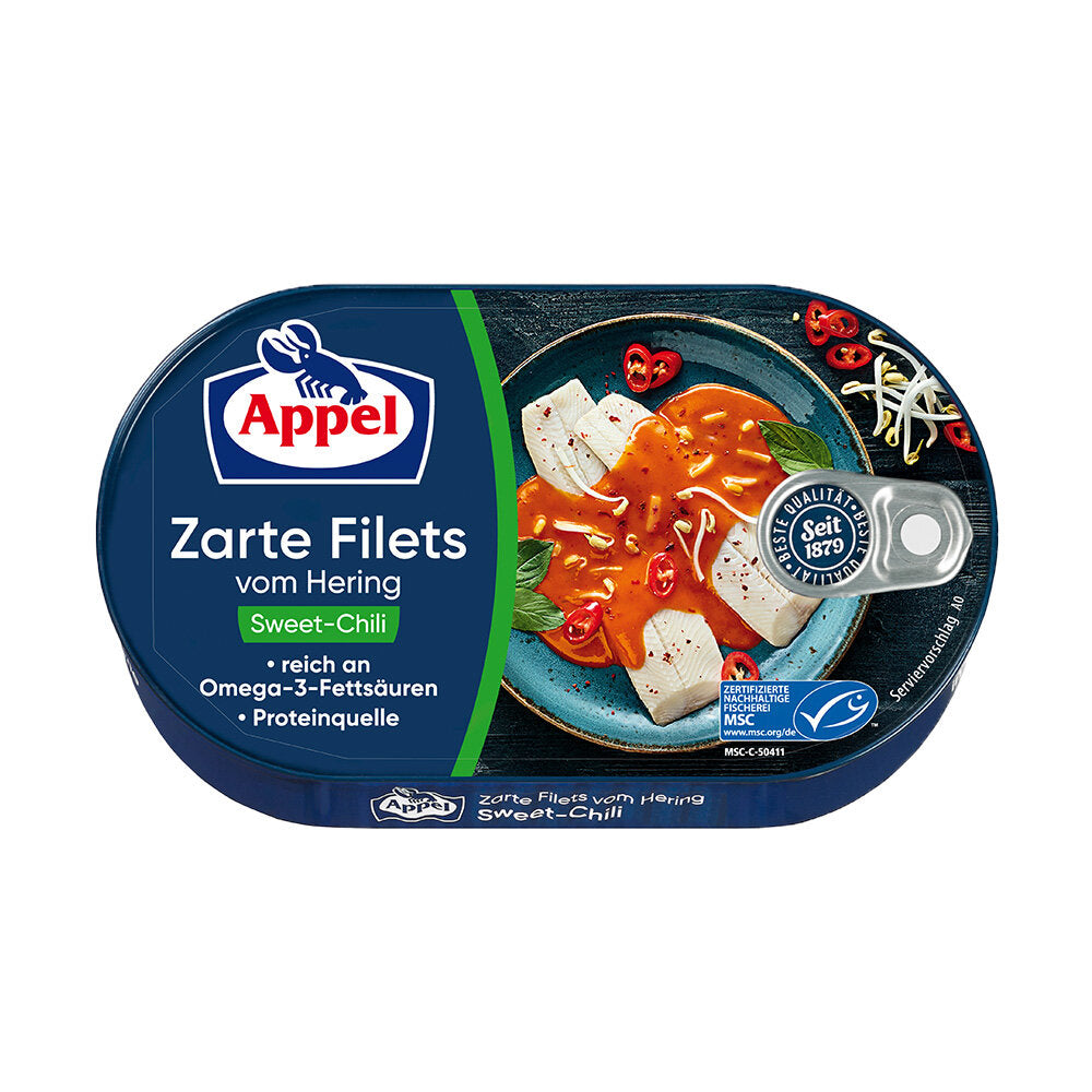 MSC Appel Heringsfilets Sweet Chili 200g