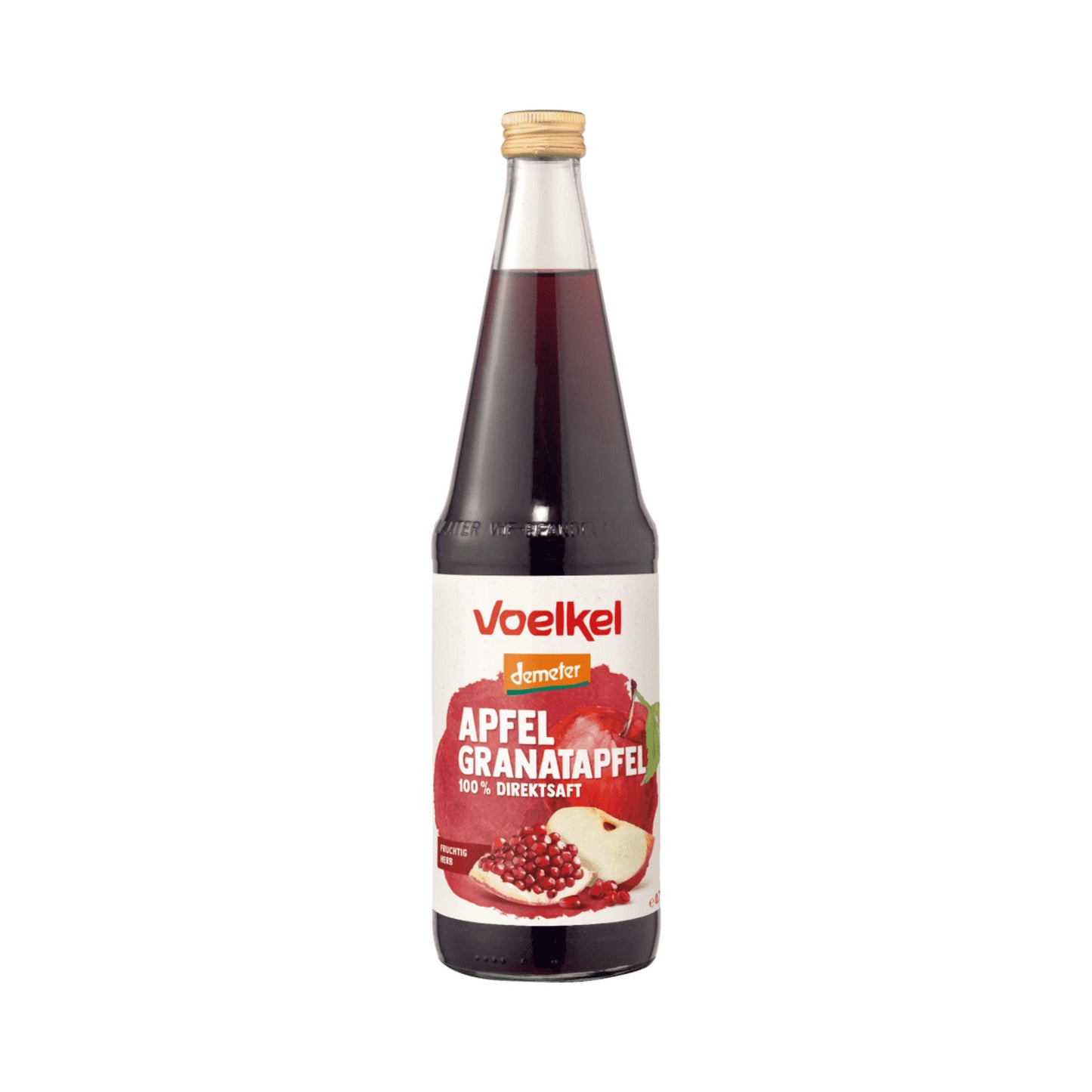 Demeter Voelkel Apfel-Granatapfel Direktsaft 0,7l MW