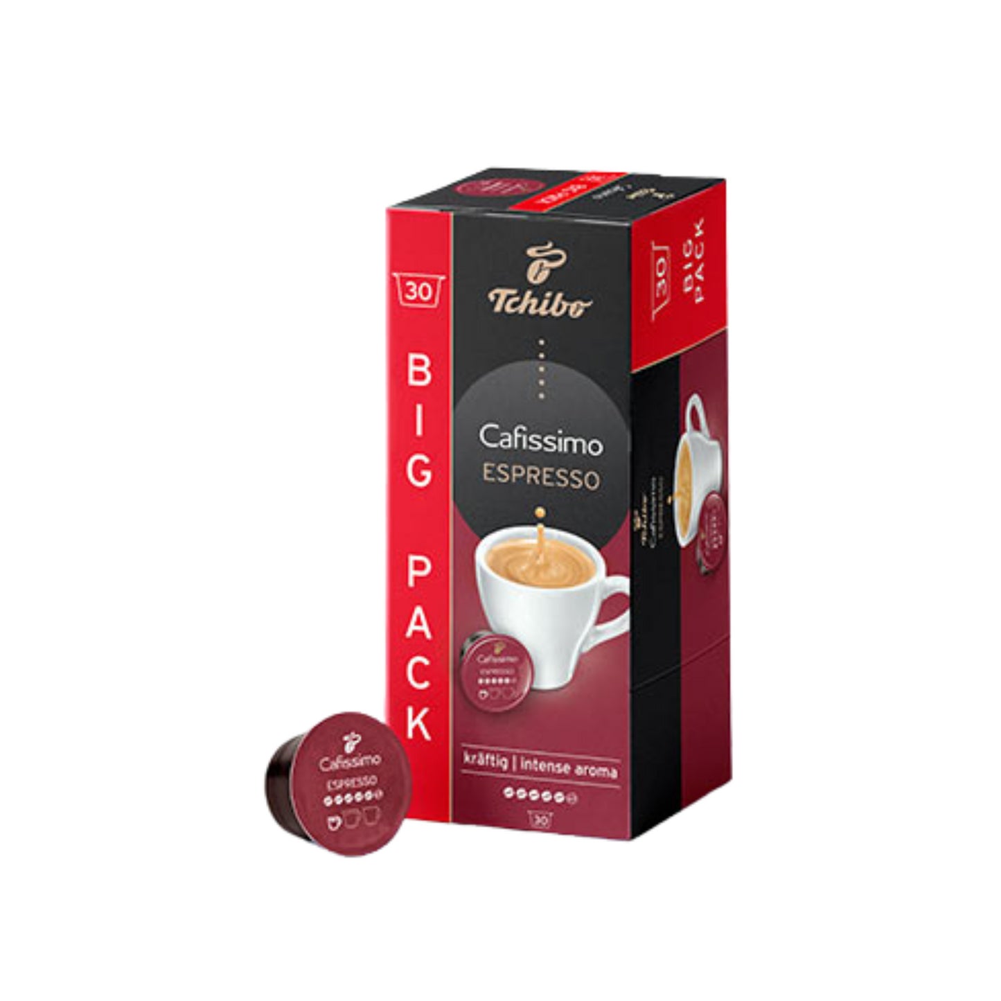 Tchibo Cafissimo Espresso kräftig Kapseln 30x7,5g