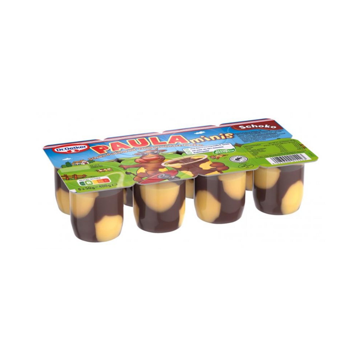 Dr.Oetker Paula Mini Schoko mit Vanille 8x50g