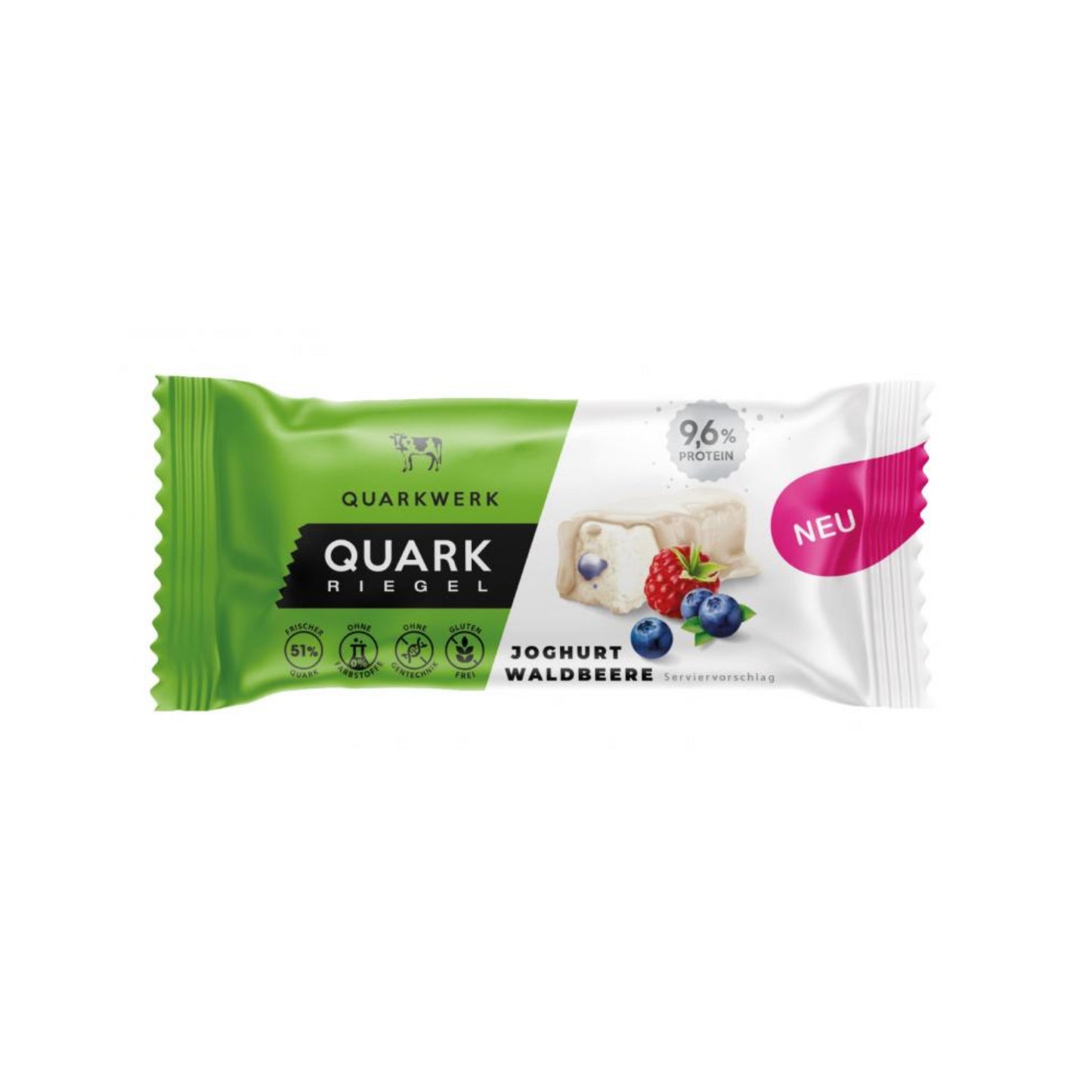 Quarkwerk Quark Riegel Joghurt Waldbeere 40g