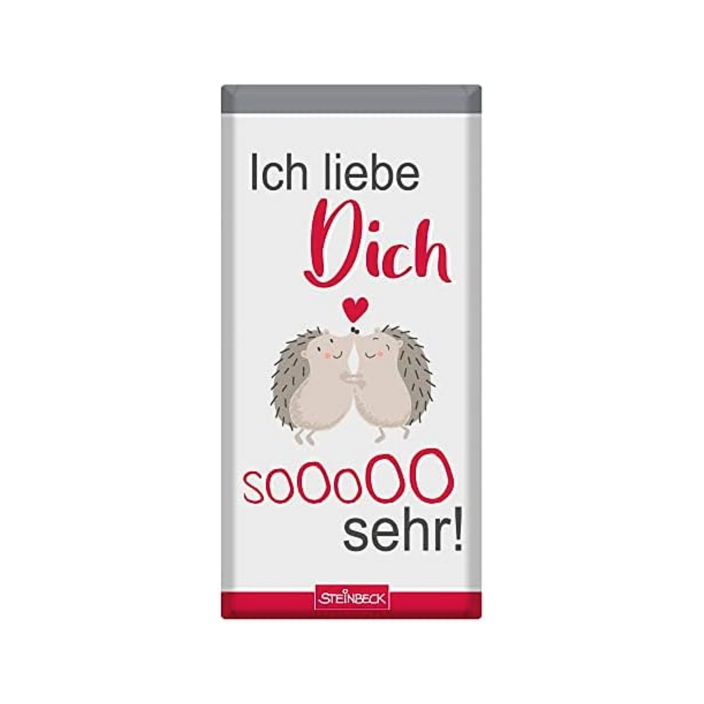 Steinbeck Schokolade Ich liebe Dich sooo sehr!100g