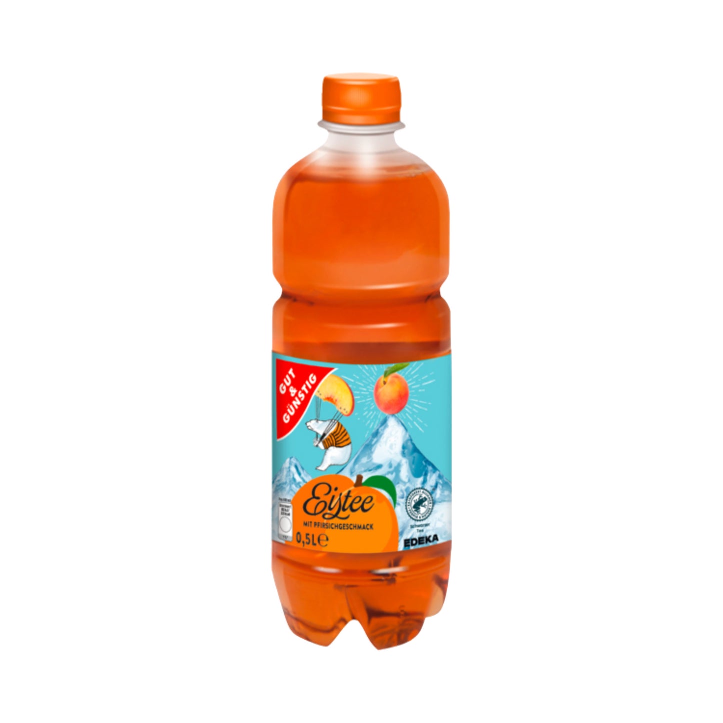 GUT&GÜNSTIG Eistee Pfirsich 0,5l DPG
