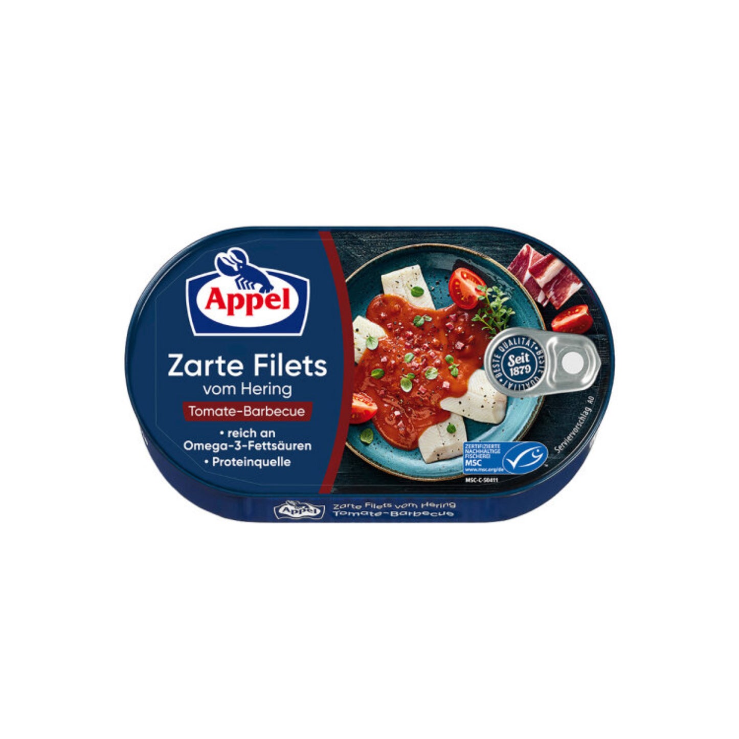 MSC Appel Heringsfilets Tomate-Barbecue 200g