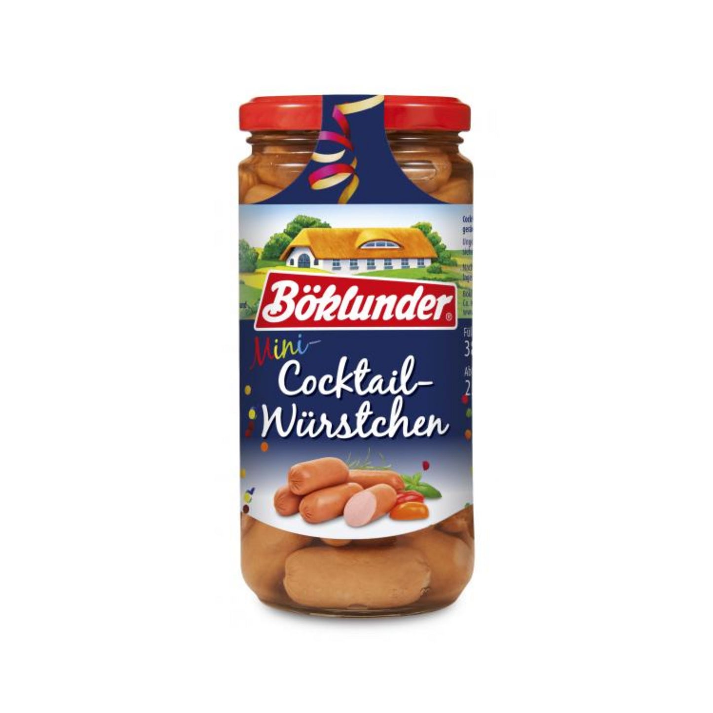 Böklunder Cocktailwürstchen in Eigenhaut 36ST 380g