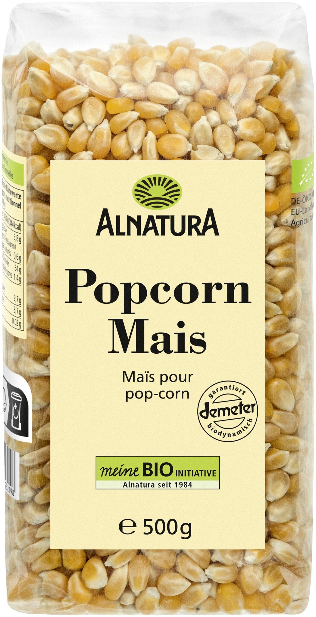 Demeter Alnatura Popcornmais 500g