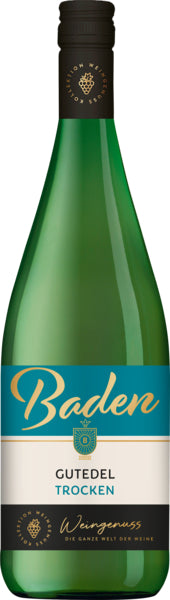 Wein-Genuss Gutedel Baden QbA trocken 1l
