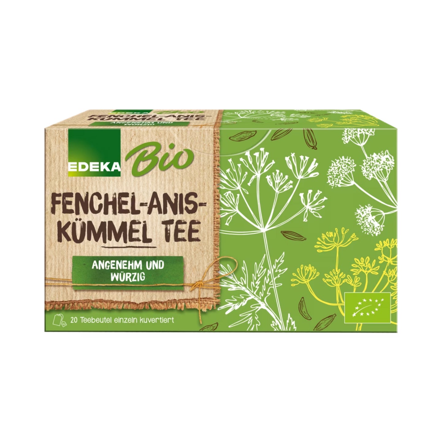 Bio EDEKA Fenchel-Anis-Kümmel Tee 20x2g