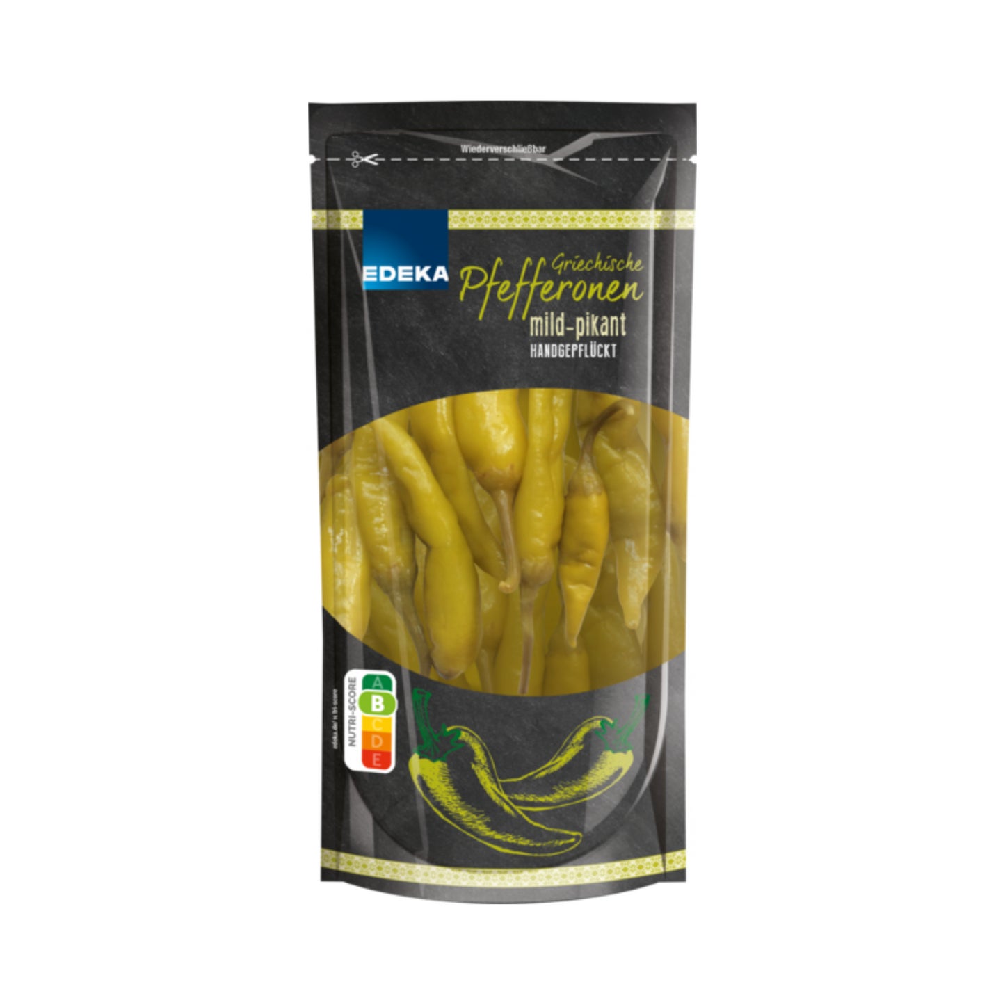 EDEKA Herzstücke Grüne Pfefferonen mild 250g