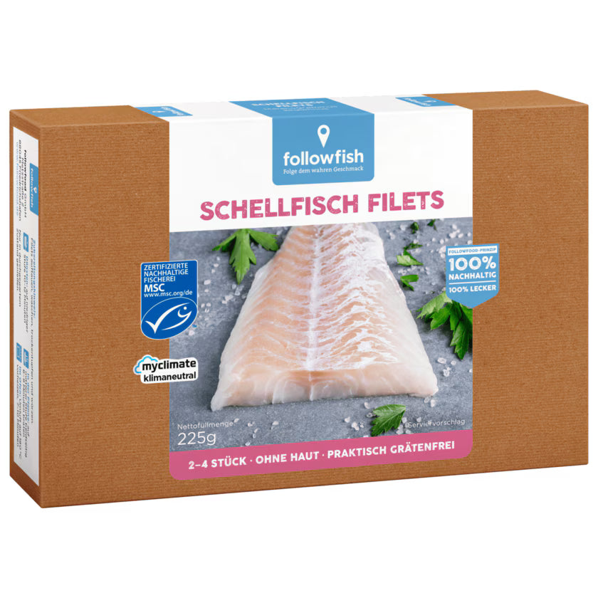 MSC Followfish Schellfisch-Filets 225g netto