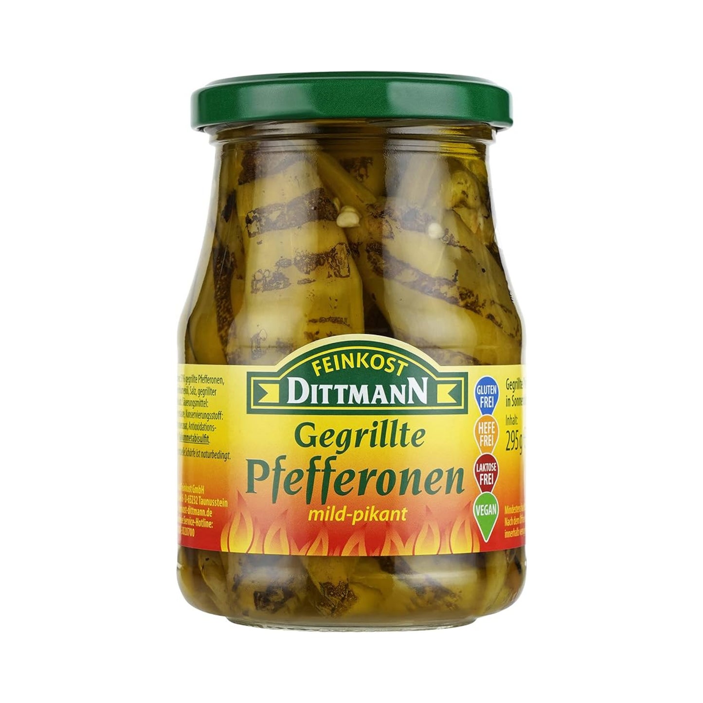 Feinkost Dittmann Gegrillte Pfefferonen 295g