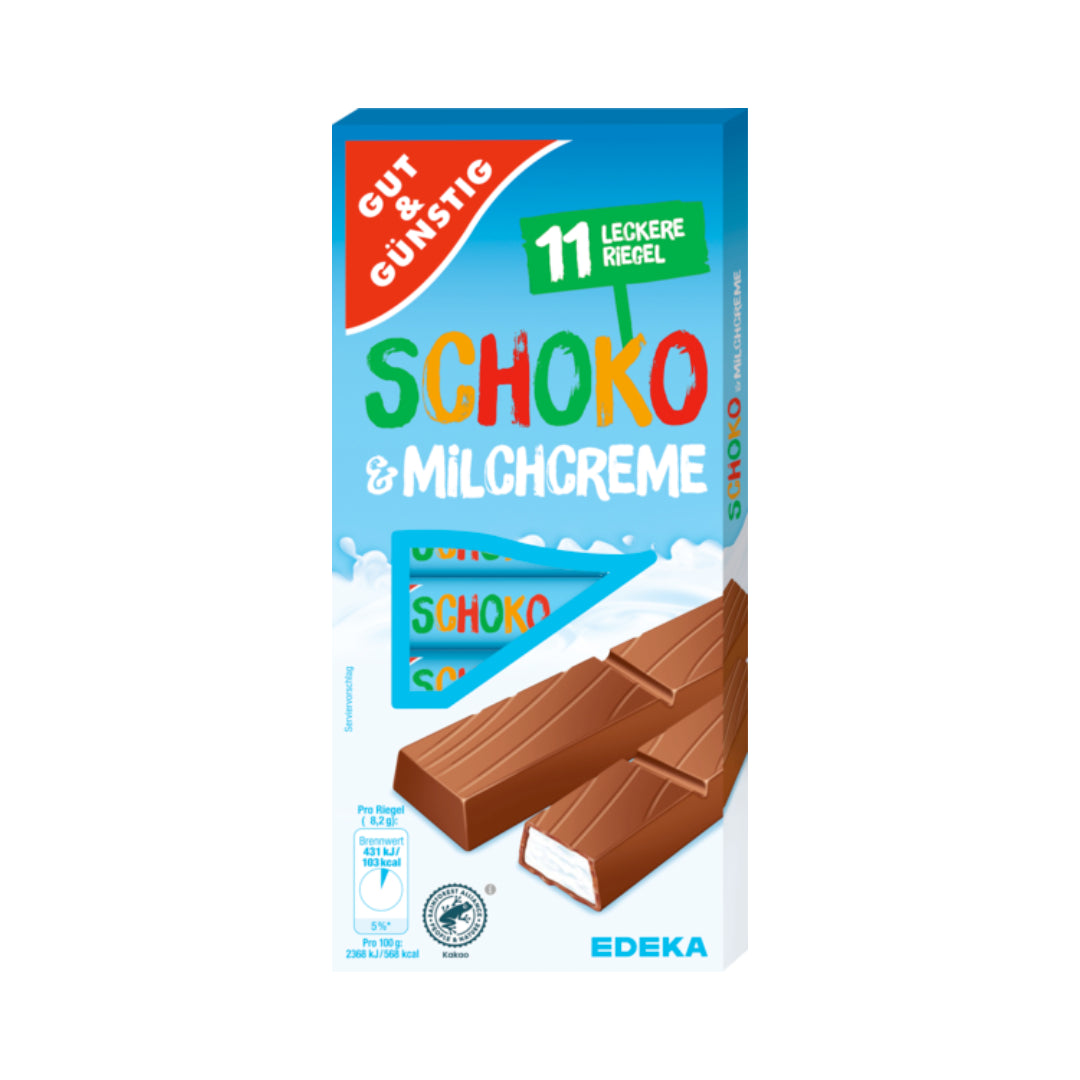 GUT&GÜNTIG Schokomilch Riegel 200g