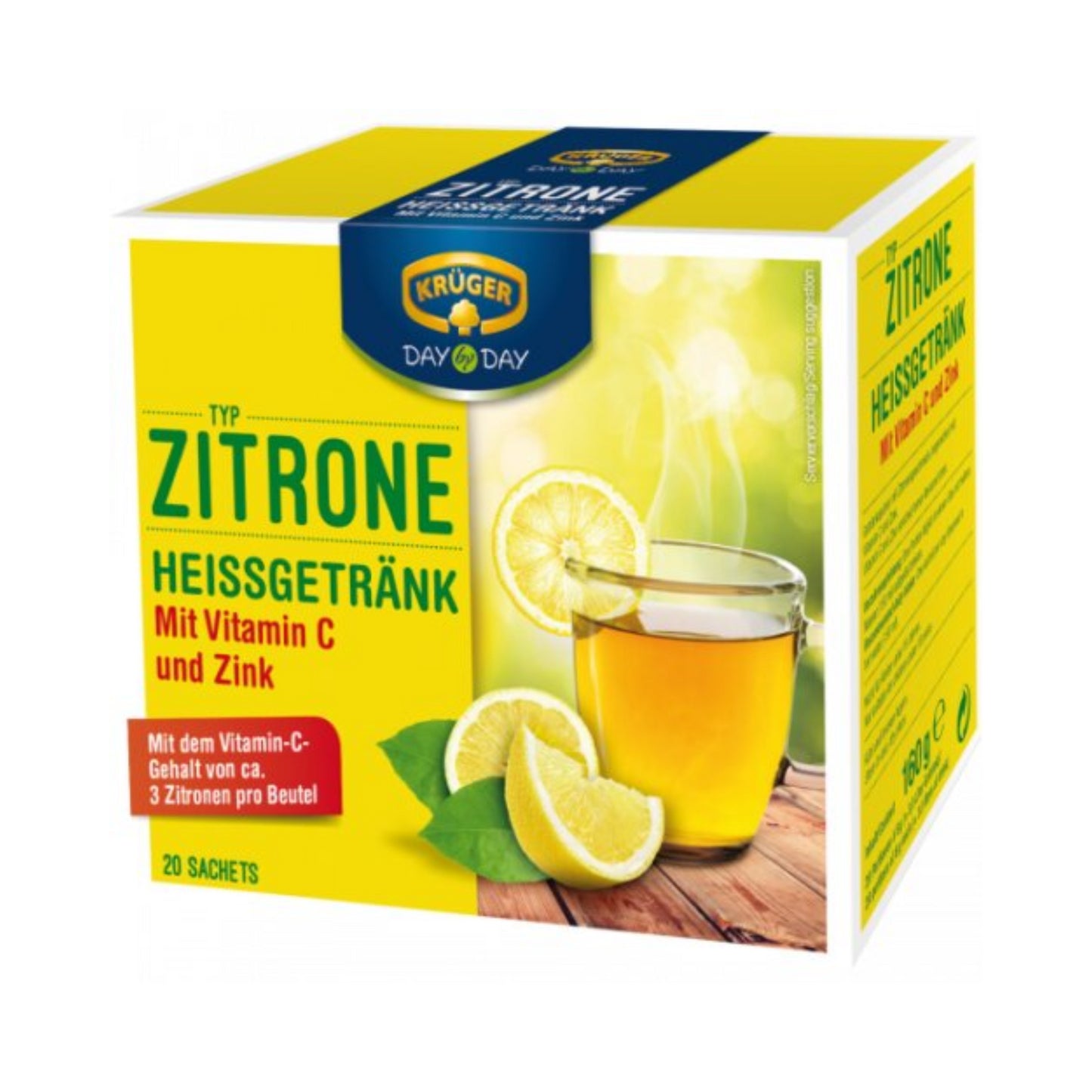 Krüger Heißgetränk Zitrone 20ST 160g