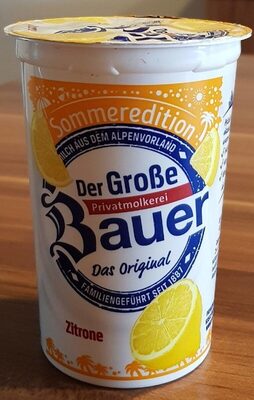 Bauer Fruchtjoghurt Zitrone 3,5% 250g