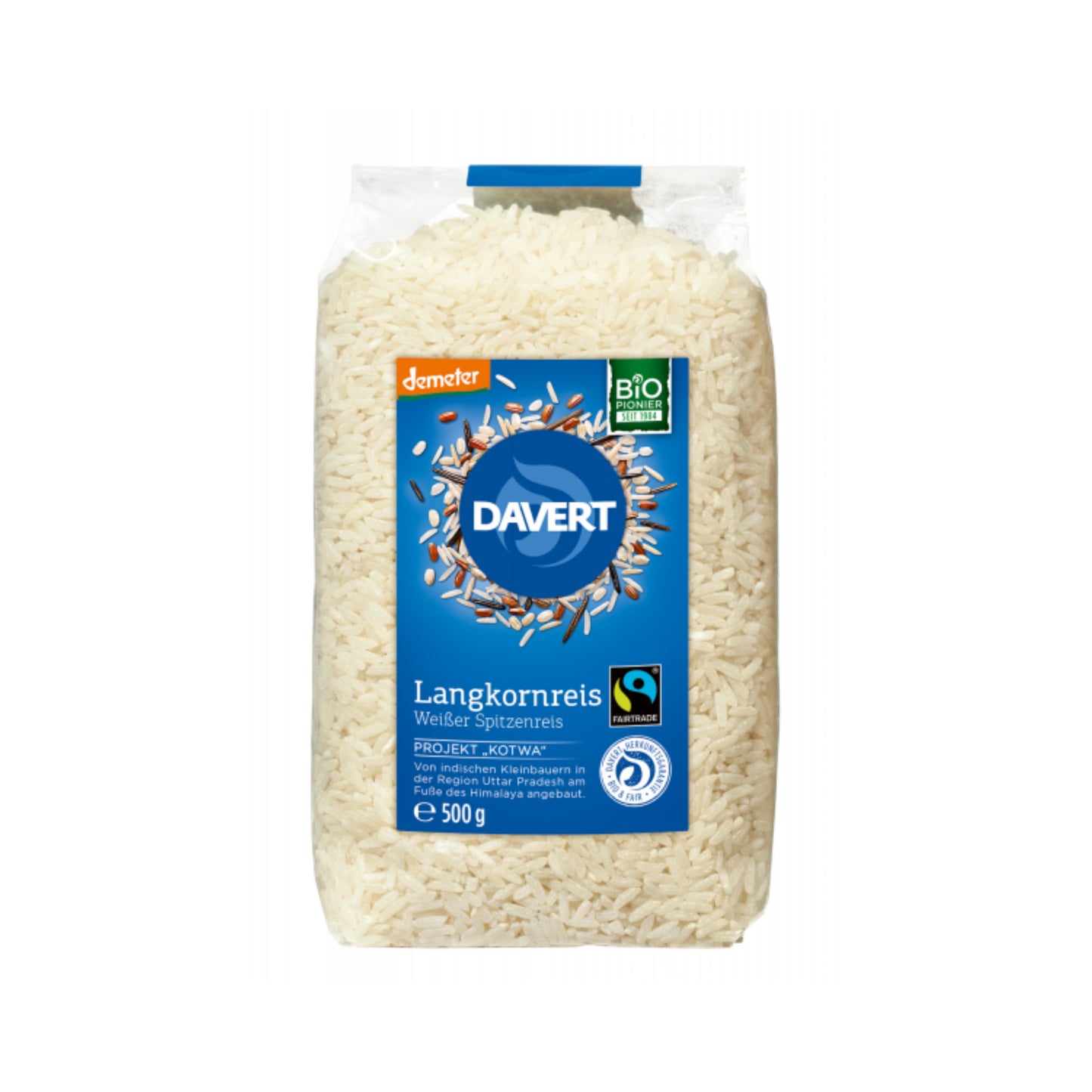 Demeter Davert Langkornreis 500g