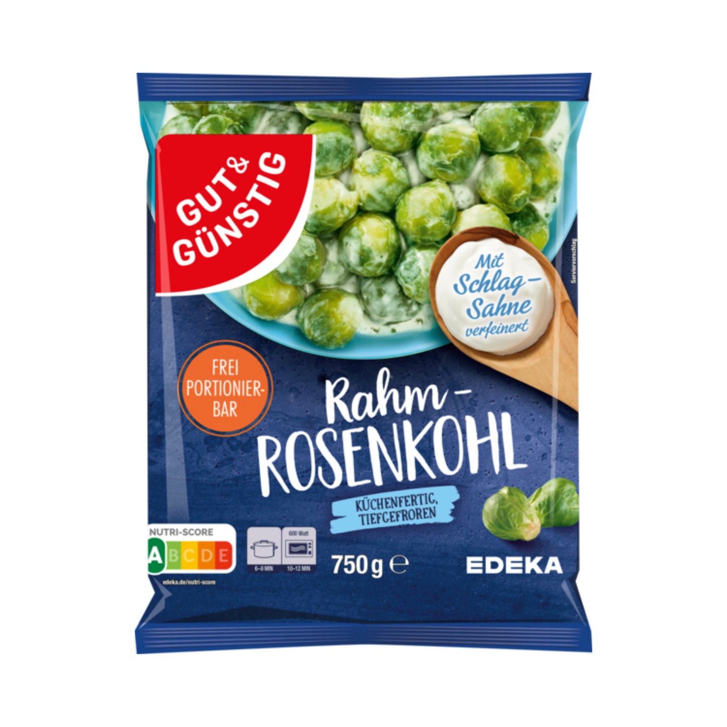 GUT&GÜNSTIG Rahm-Rosenkohl 750g