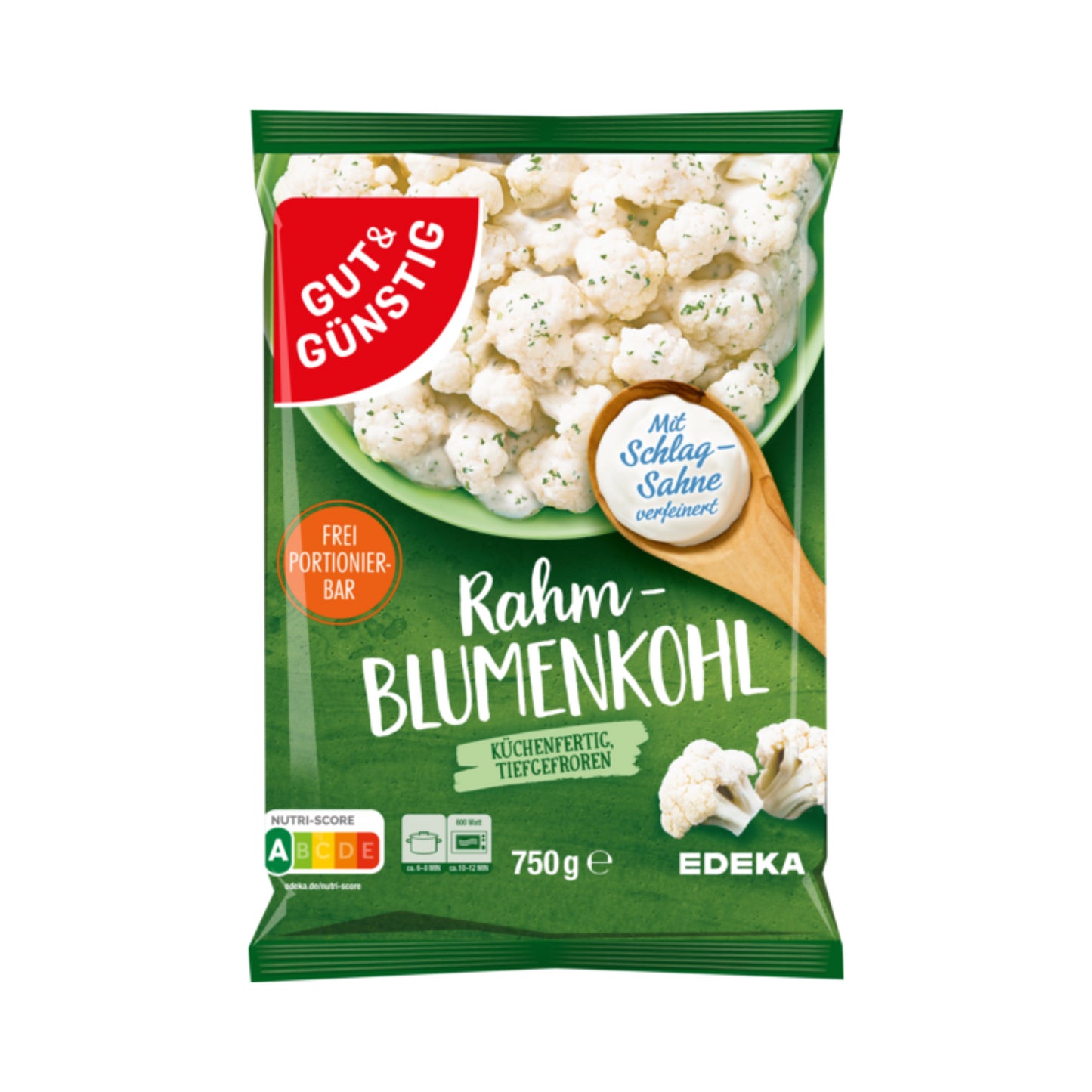 GUT&GÜNSTIG Rahm-Blumenkohl 750g