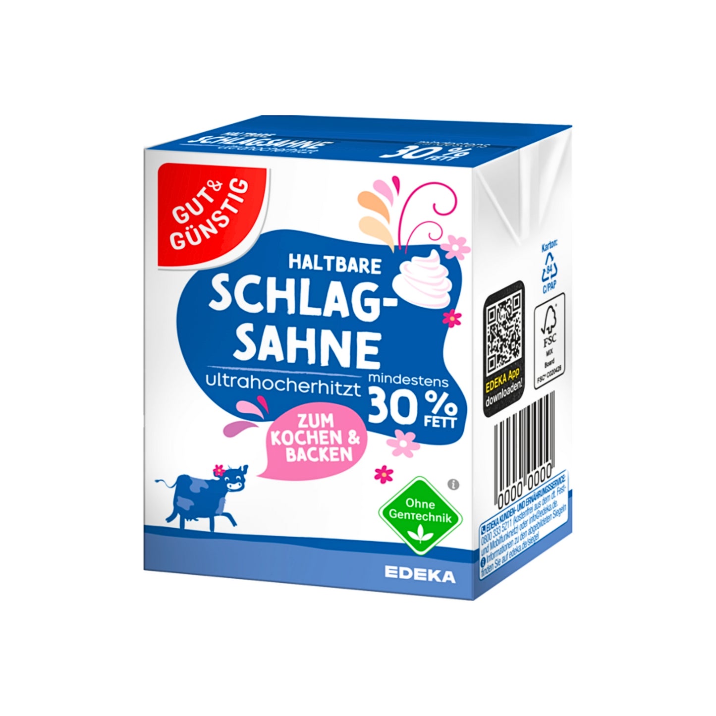 GUT&GÜNSTIG H-Schlagsahne 30% 200g VLOG