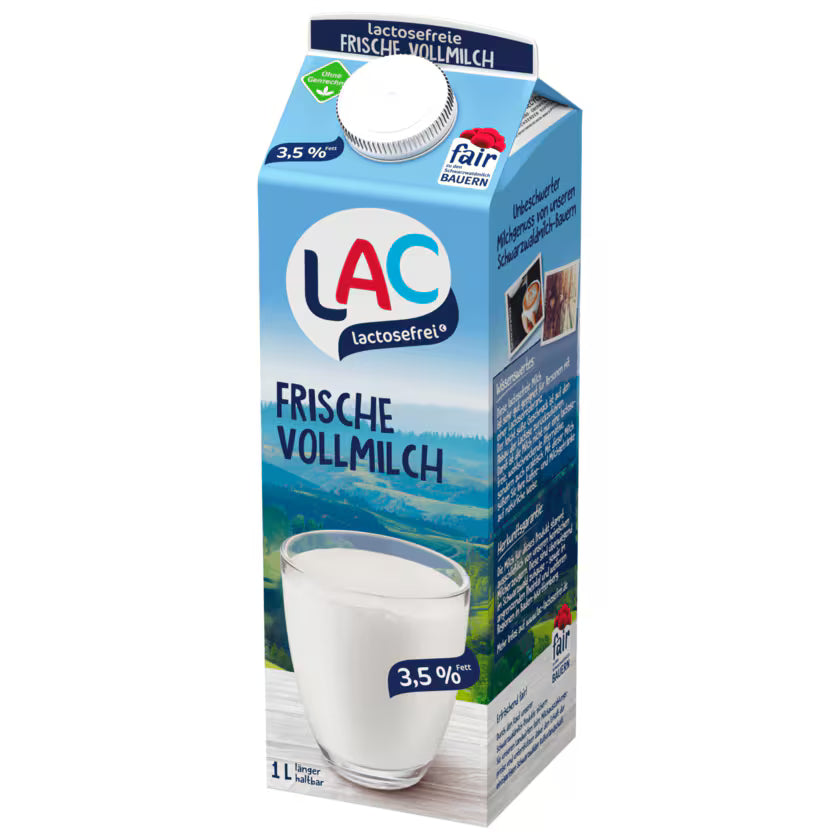 Schwarzwaldmilch LAC Frischmilch 3,5% 1l