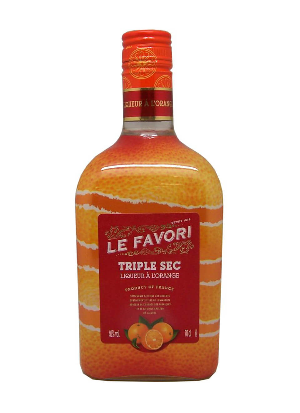 Le Favori Triple Sec Orangenlikör 40% 0,7l