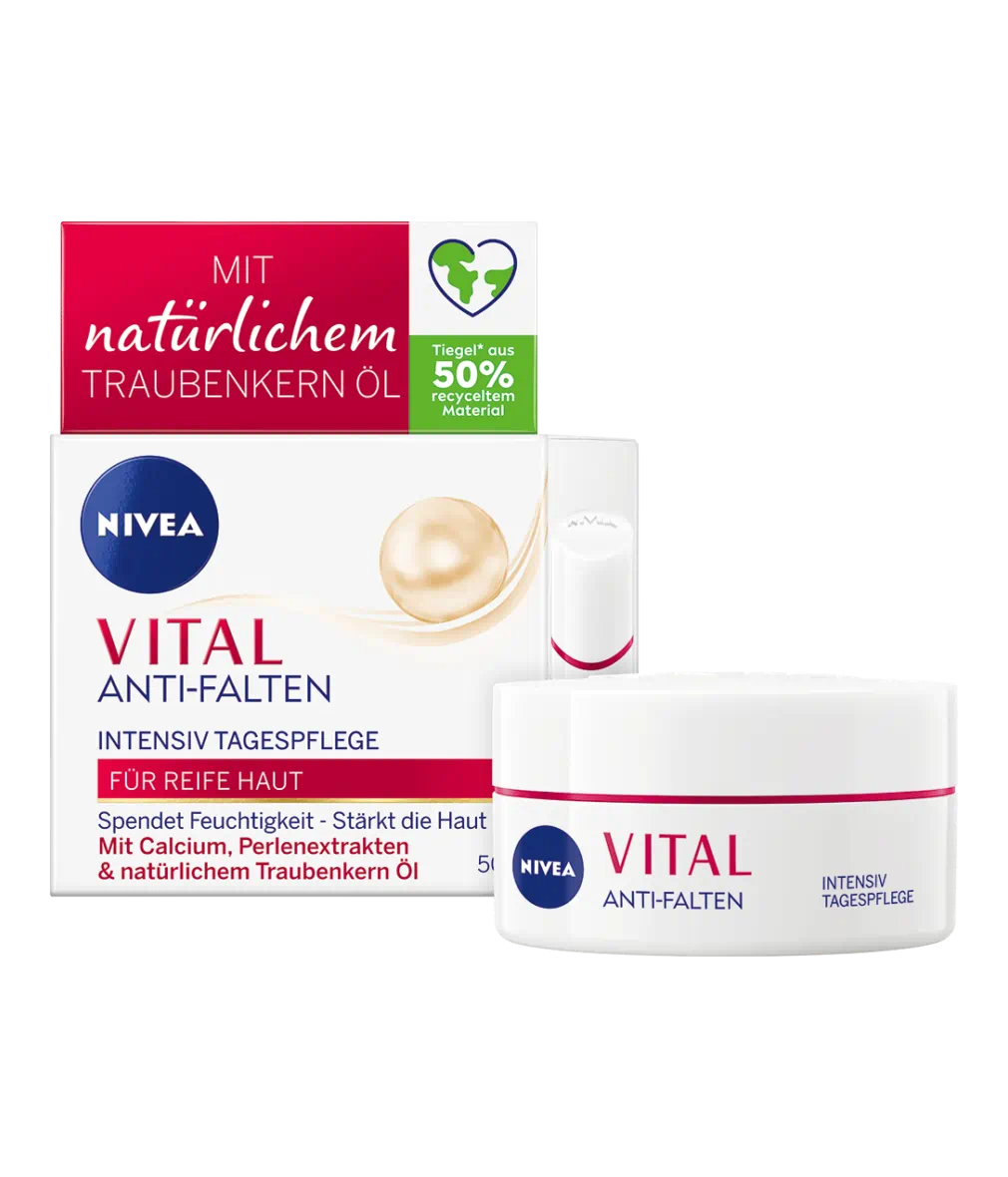 Nivea Vital Anti-Falten Intensiv Plus Tagespflege für Reife Haut LSF15 50ml
