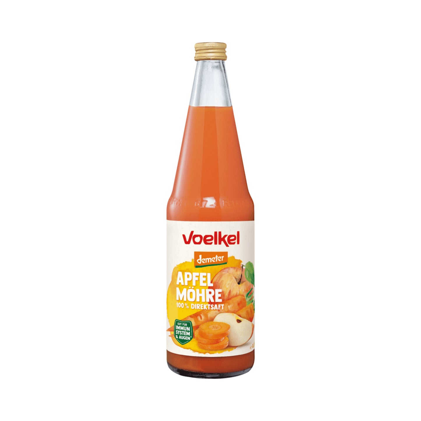 Demeter Voelkel Apfel-Möhre Direktsaft 0,7l MW