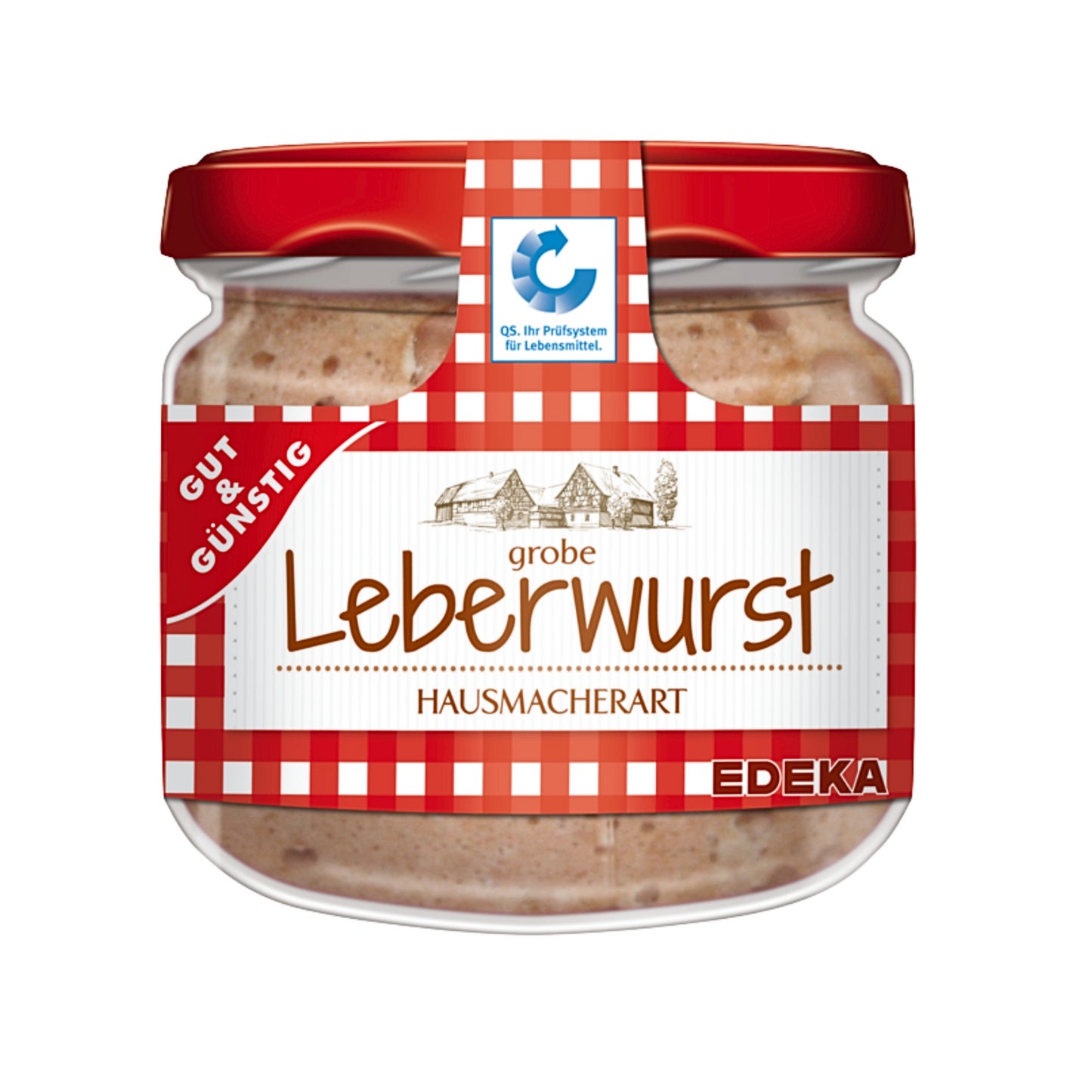 GUT&GÜNSTIG grobe Leberwurst Hausmacherart 250g QS ITW