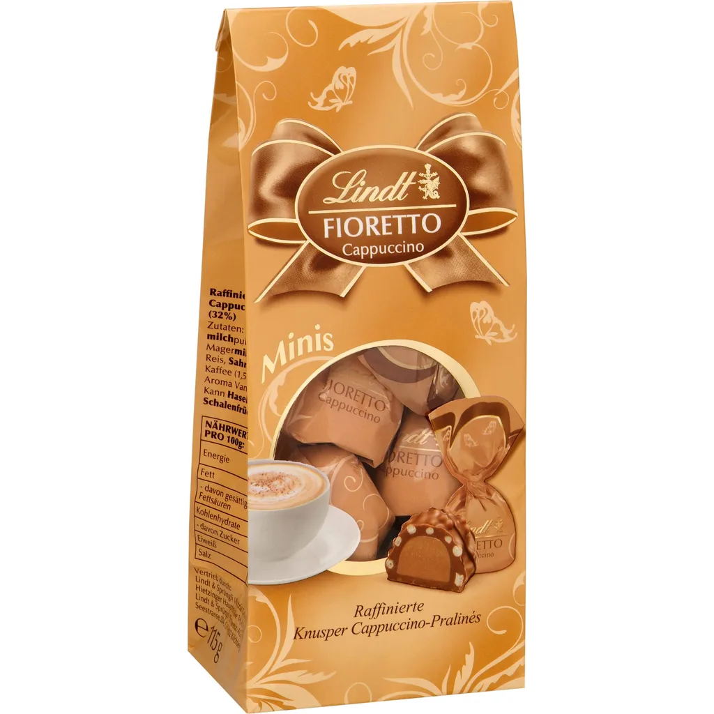 Lindt Fioretto Mini Cappuccino 115g