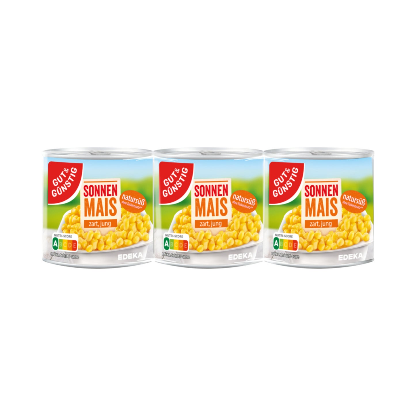 GUT&GÜNSTIG Sonnenmais 3x150g
