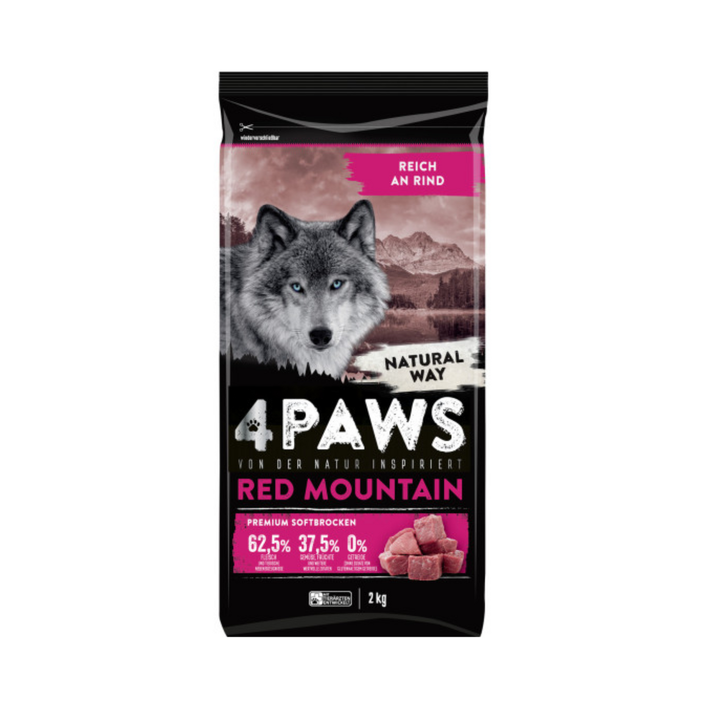 4Paws reich an Rind 2kg