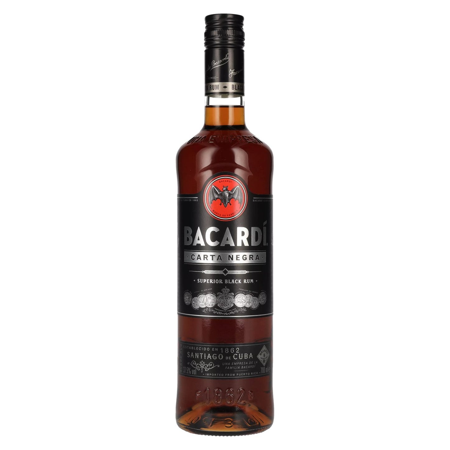 Bacardi Rum Carta Negra 37,5% 0,7l