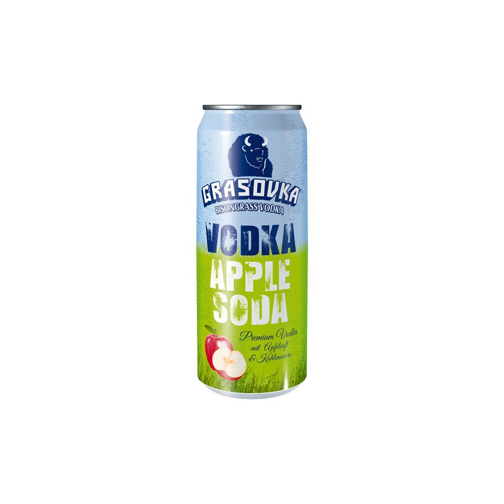 Grasovka Apple Soda RTD 10% 0,33l DPG