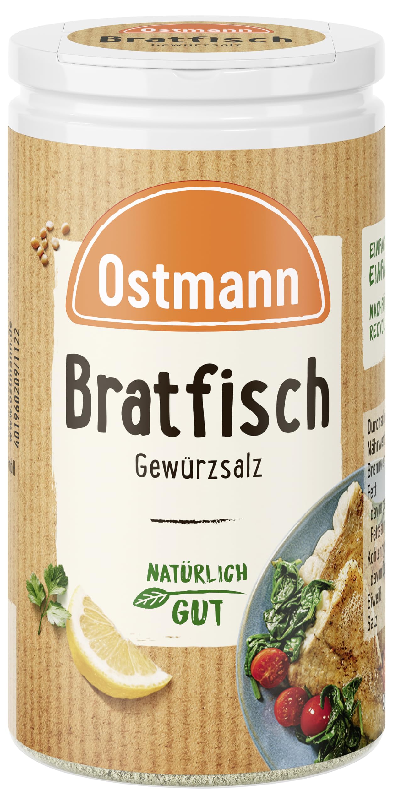 Ostmann Bratfisch Gewürzsalz 50g