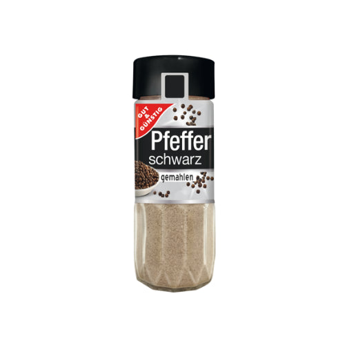 GUT&GÜNSTIG Pfeffer schwarz gemahlen 50g