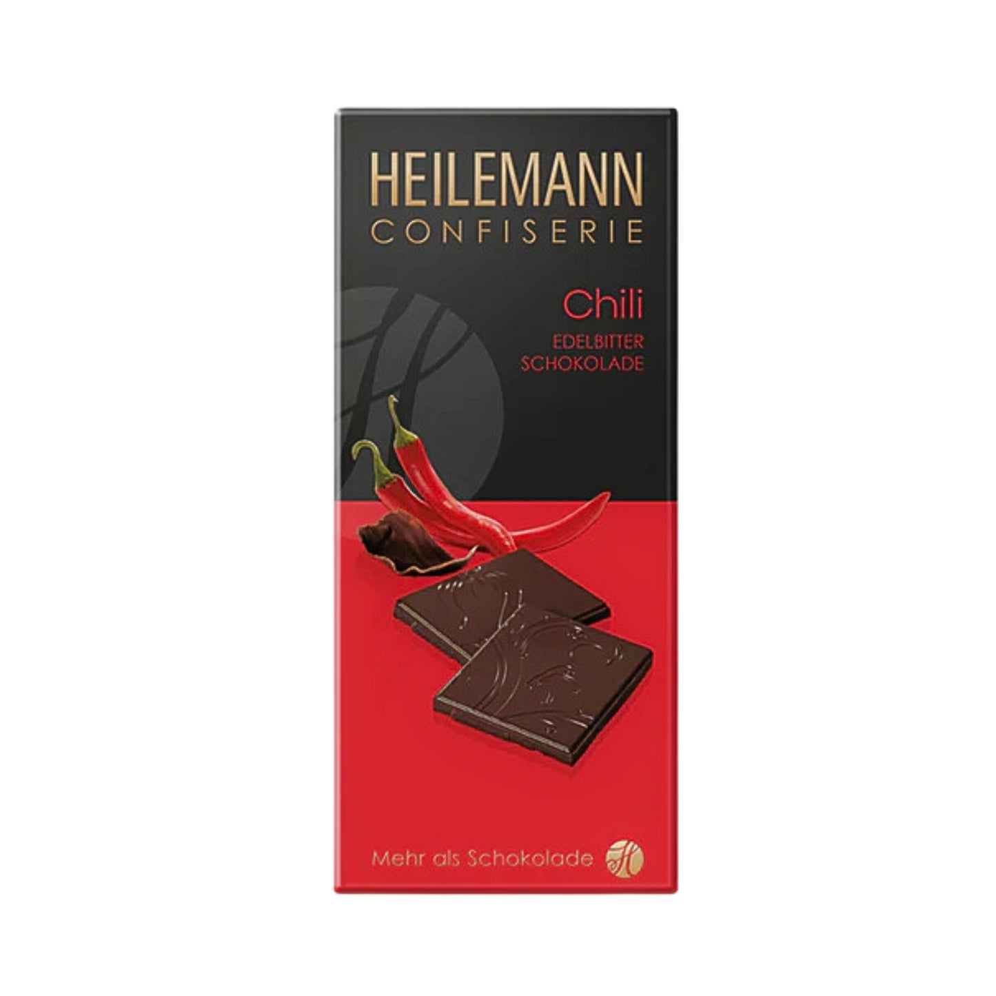 Heilemann Edelbitter-Schokolade Chili 80g