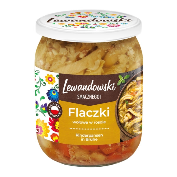 Lewandowski Flaczki Wolowe Brühe 500g
