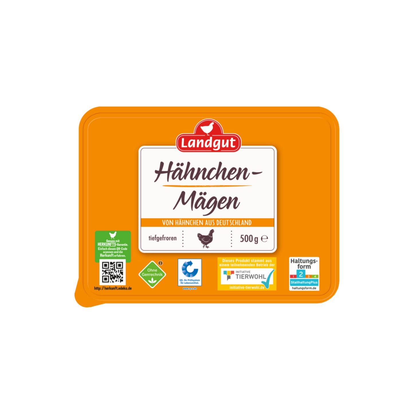 LANDGUT Hähnchenmägen 500g VLOG QS ITW