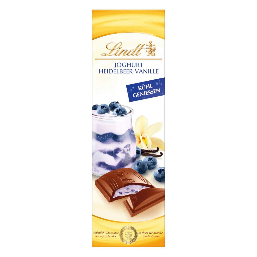 Lindt Joghurt Heidelbeer-Vanille Tafel 100g