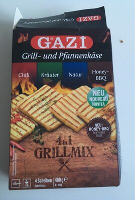 Gazi Grillkäse Mix 45% Vollfettstufe 4x100g