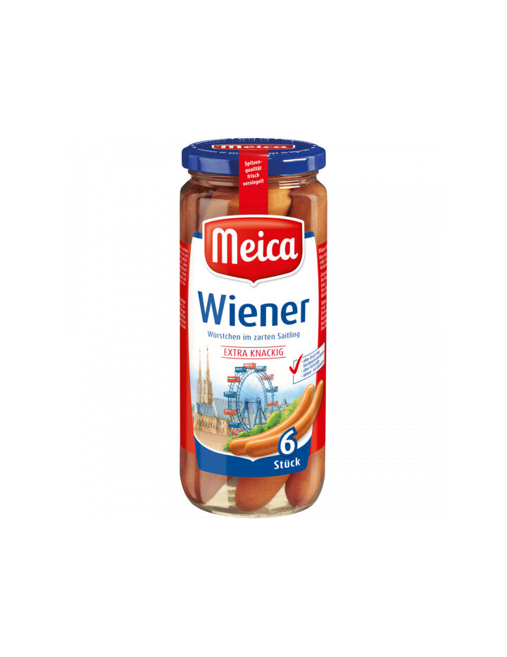 Meica Wiener-Würstchen 6ST extra knackig 540g