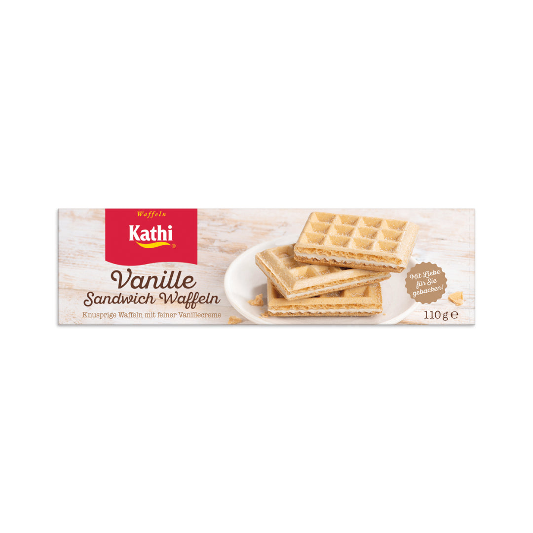 Kathi Vanille Sandwich Waffeln 110g