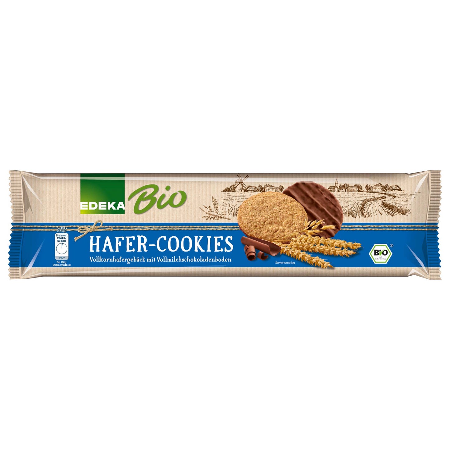Bio EDEKA Hafercookie mit Vollmilch Schokolade 200g