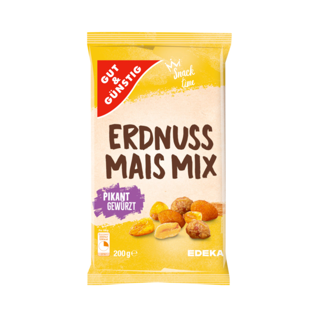 GUT&GÜNSTIG Erdnuss-Mais-Mix 200g